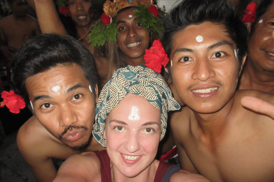 Headscarfs in Bali