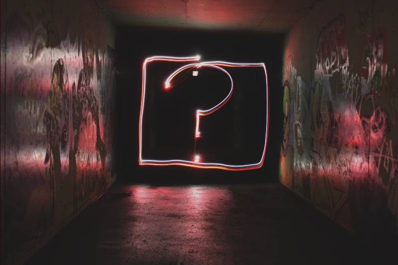 question mark question mark