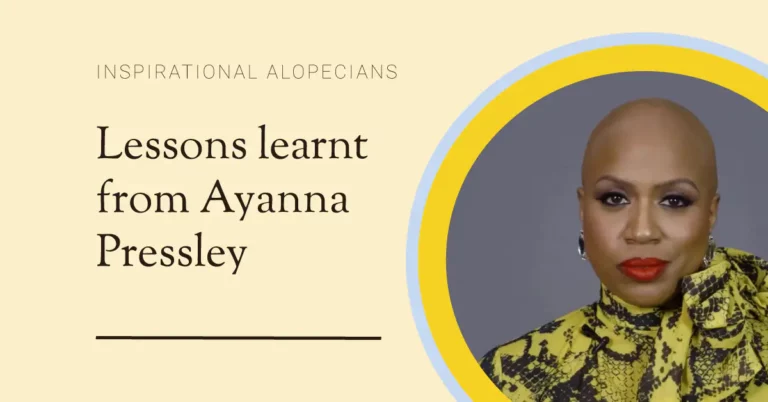 Ayanna Pressley with Alopecia