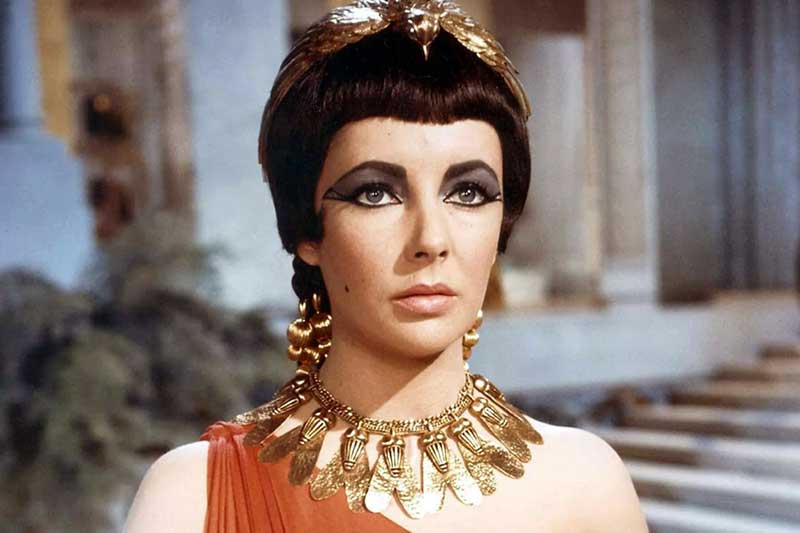 Elizabeth Taylor as Cleopatra