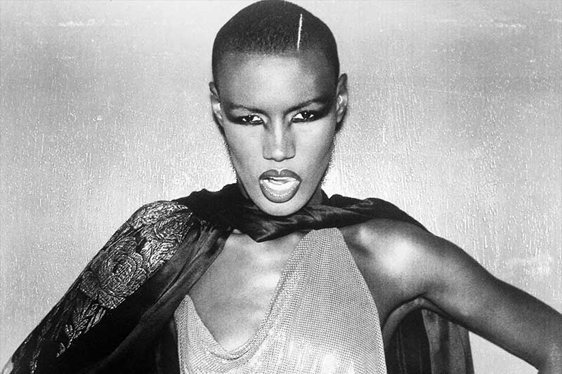 Grace Jones Bald Badass