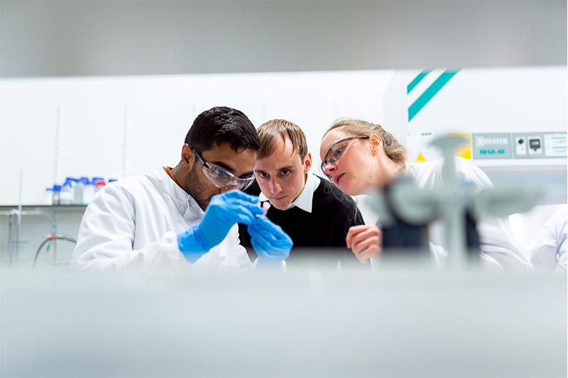 scientists doing science stuff