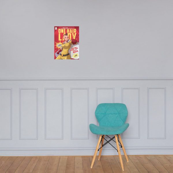 One Hair Lady Poster - Image 3