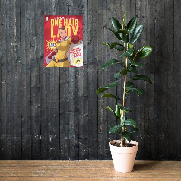One Hair Lady Poster - Image 6