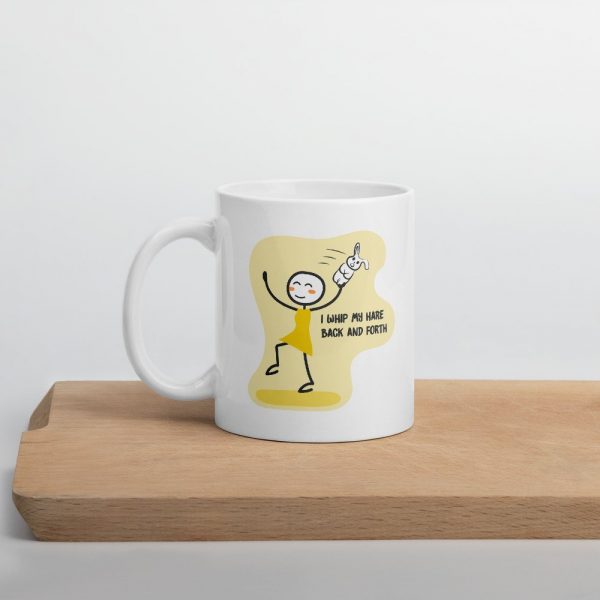 Whip My Hare - Alopecia Pun Mug - Image 3