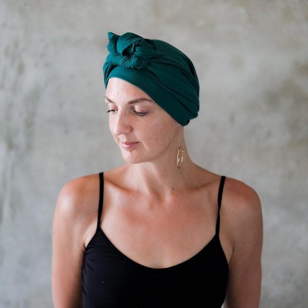 Dark-Green-Headscarf