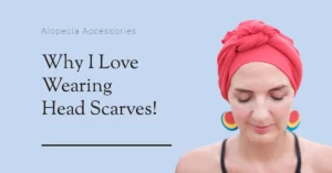 Head scarves for hair loss