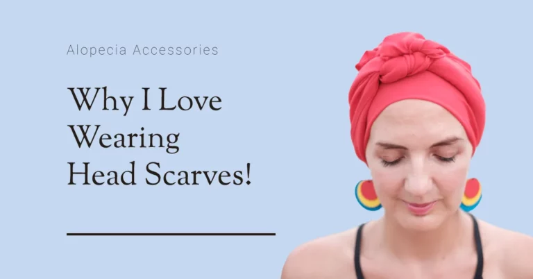 Head scarves for hair loss