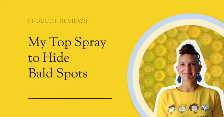 Top Spray to Hide Bald Spots