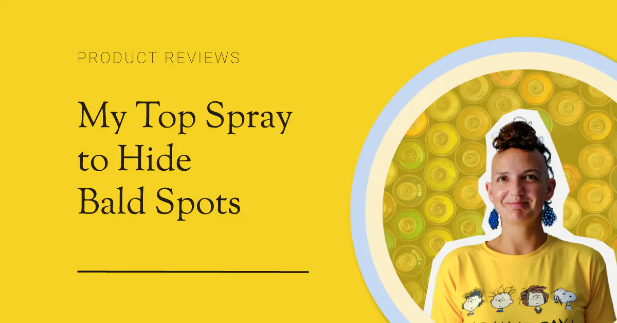 Top Spray to Hide Bald Spots