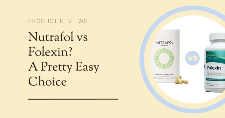 Nutrafol vs Folexin Banner