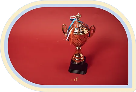 a trophy for best place to buy