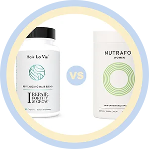 Hair La Vie vs Nutrafol