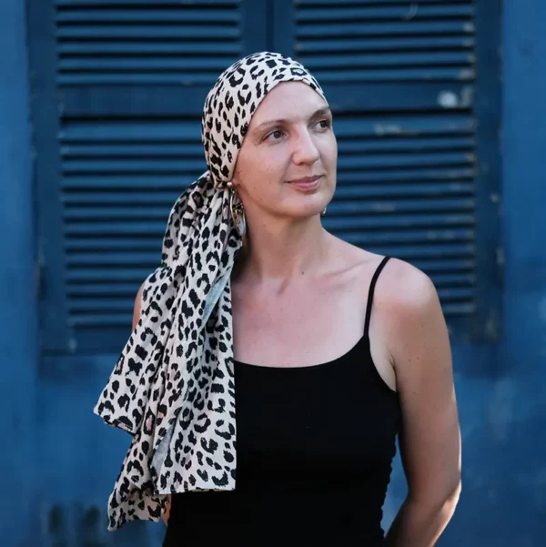 Linen headscarf deals