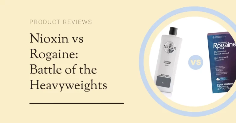 Nioxin vs Rogaine