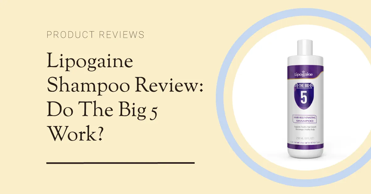 Lipogaine Reviews 2024 How The Big 5 Boosts Hair Growth Lady Alopecia