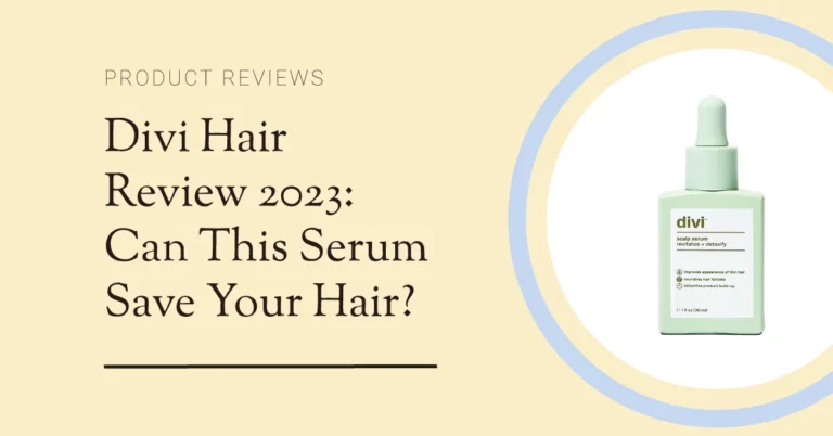 Divi Hair Serum Bottle