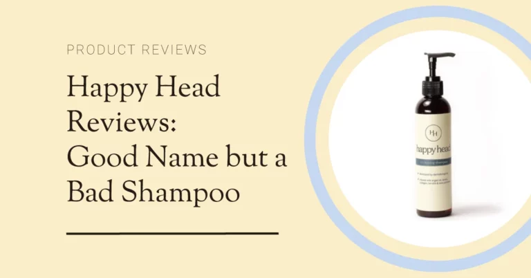 Bottle of Happy Head Shampoo