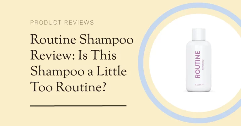 Bottle of Routine Shampoo